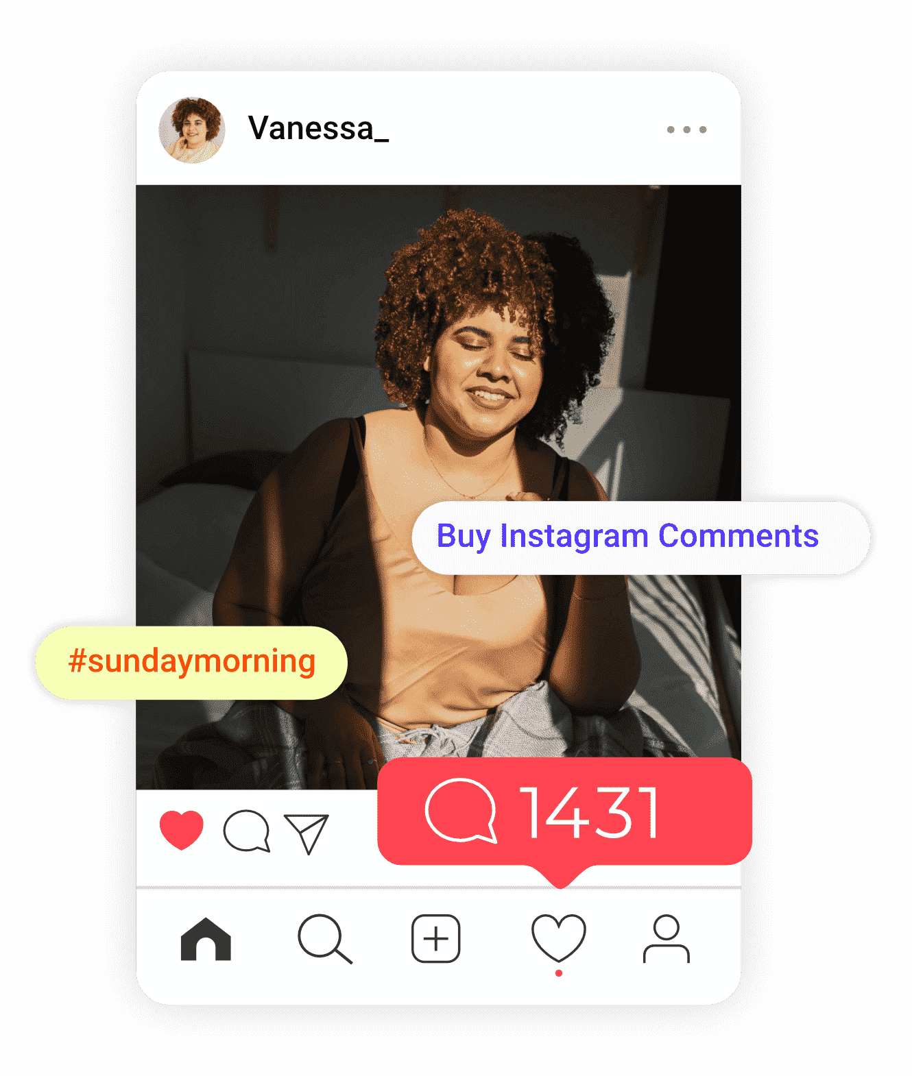 image of instagram comments sold by buysellshoutouts.com