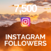 Buy 7500 Instagram Followers from BuySellShoutouts.com