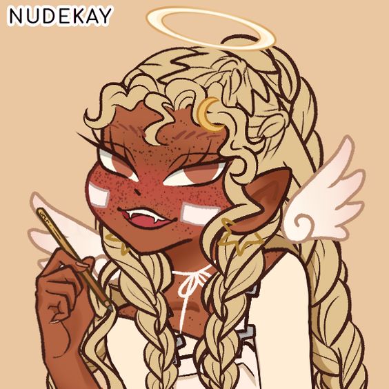 image of nudekay profile illustration made with picrew - What is a Nudekay? Learn How to Create One with Picrew