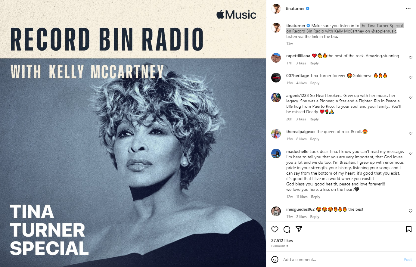 You are currently viewing The Iconic Tina Turner on Instagram: A Look at Her Life and Music